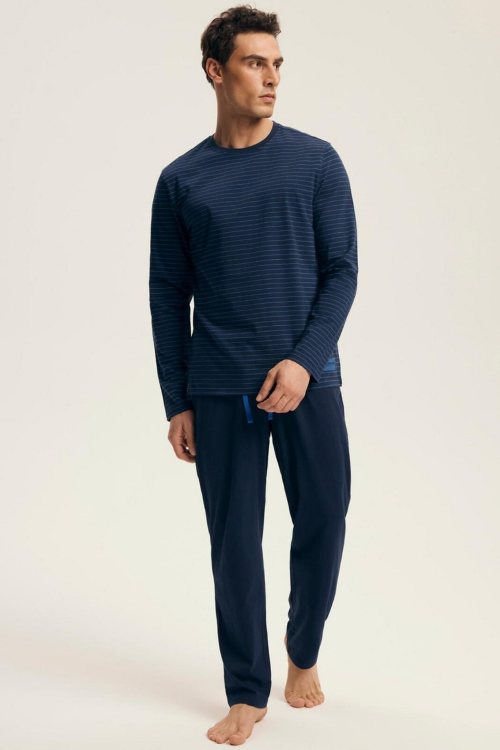 Piżama  Henderson 43455 dł/r New M-3XL