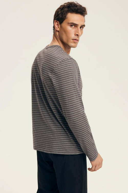 Piżama  Henderson 43455 dł/r New M-3XL