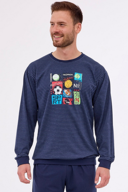 Piżama Cornette 308/258 Winner dł/r S-XXL