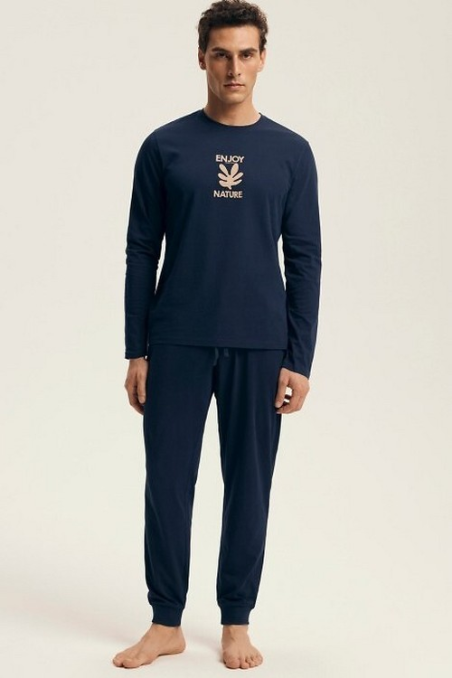 Piżama  Henderson 43467 dł/r Level M-3XL