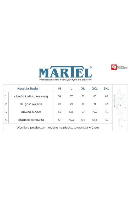 Koszula Martel Basia I 263 M-3XL