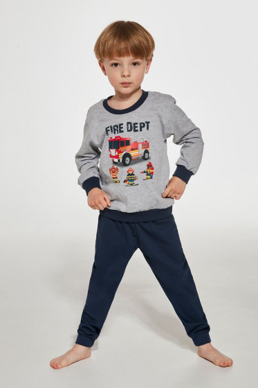 Piżama Cornette Kids Boy 477/146 Fireman dł/r 86-128