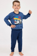 Piżama Cornette Kids Boy 478/162 Work Zone dł/r 86-128