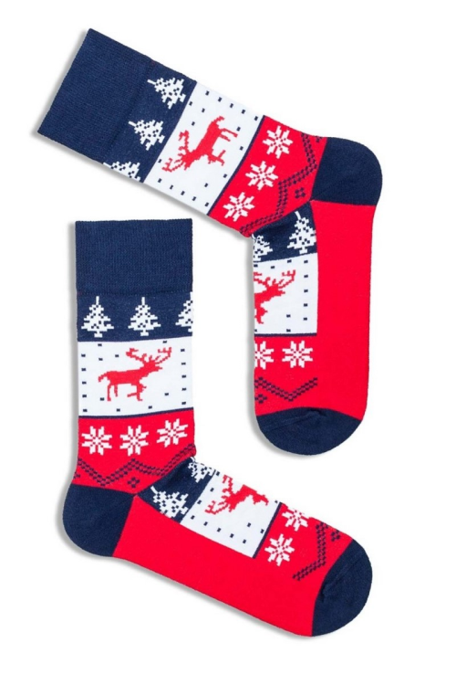 Skarpety Milena 1290-001 świąteczne Norweskie 38-46