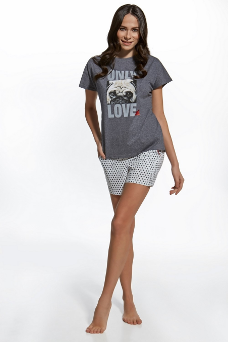 Piżama Cornette F&Y 580/21 Only Love Me kr/r