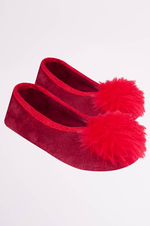 Baletki YO! z pomponem BL-63 30-35