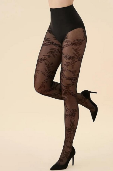 Rajstopy Gabriella Floral  576  2-4 wzór 20 den