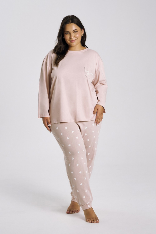 Piżama Taro Nori 3468 7/8 2-3XL Z26 damska