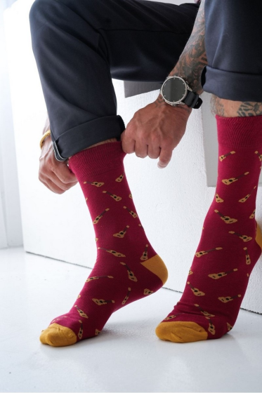 Skarpety Milena Avangard 0125-122 Małe Gitary39-46