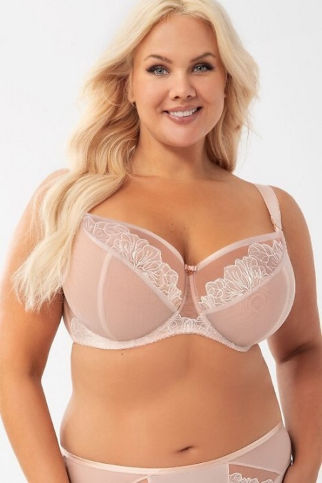 Biustonosz Gorsenia miękki-na drutach K902 Daniela beż