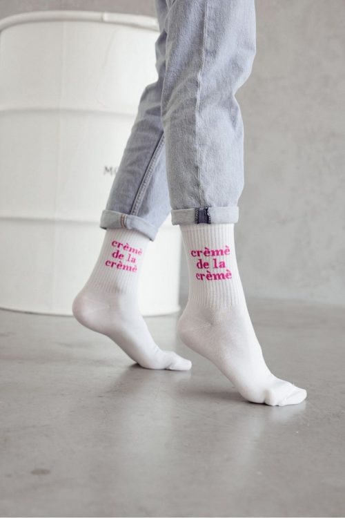 Skarpety Milena 0200-164 crèmè de la crèmè 37-41