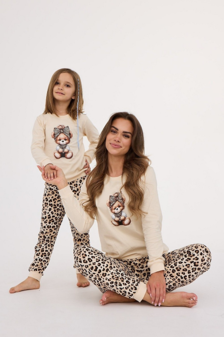 Piżama Cornette 671/429 Panther dł/r  S-XXL