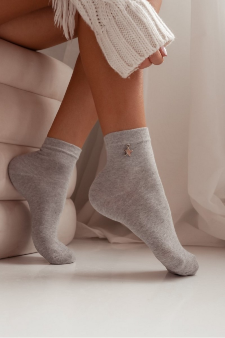 Skarpety Milena 0996-002 z przywieszką (Gwiazdka) 37-41