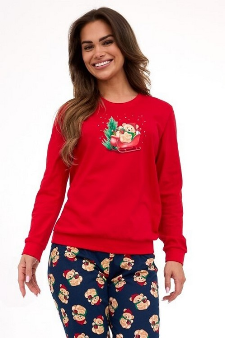 Piżama Cornette 671/422 Teddy  dł/r  S-XXL
