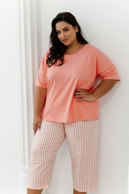 Piżama Taro Eloise 3376 kr/r 4-6XL W25 damska