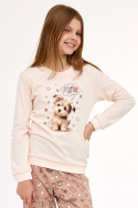Piżama Cornette Young Girl 592/193 Sweet Dog dł/r