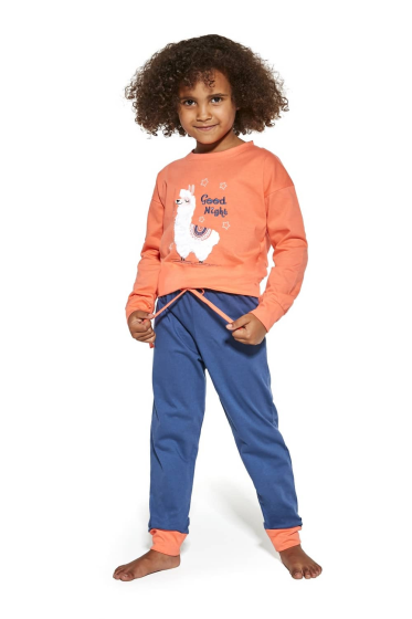 Piżama Cornette Kids Girl 469/144 Good night dł/r 86-128