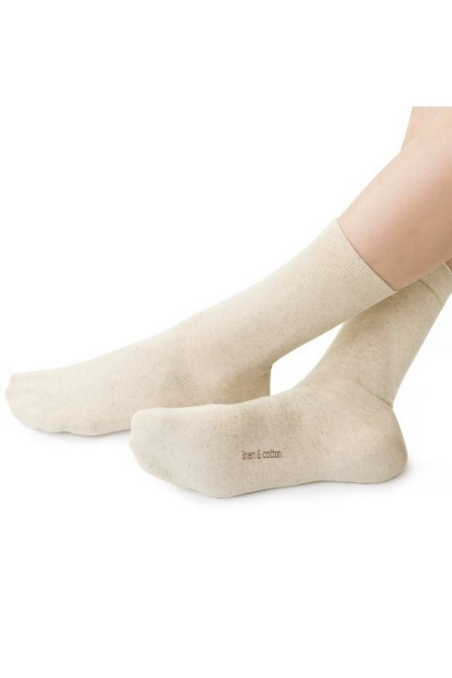 Skarpety Steven z lnem art.194