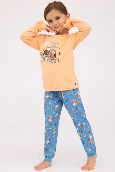 Piżama Cornette Kids Girl 977/176 Owls 2  dł/r 86-128