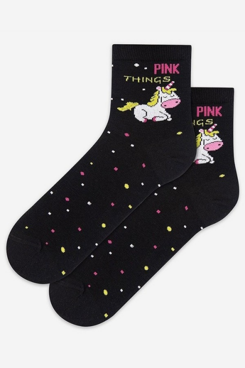 Skarpetki Gatta wzorowane dziewczęce  U44.01P  11-15 lat