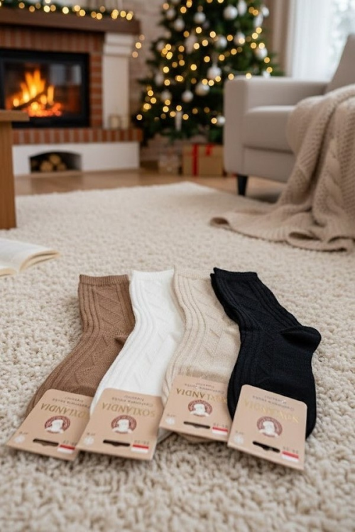 Skarpety Wik Soxlandia Kaszmir 35-42 Art.044  0907