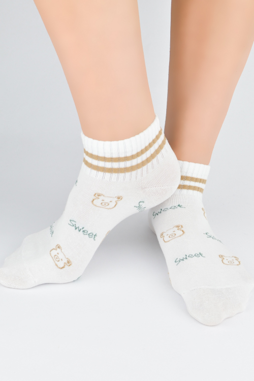 Stopki Noviti ST089 bawełniane damskie 36-41