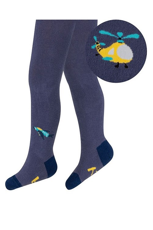 Rajstopy Wola Babies bawełniane wzorowane W 1801 0-2 lata