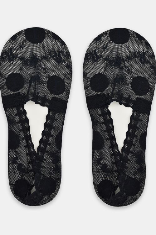 Baleriny Noviti SN050 niskie koronka silikon ABS 36-41