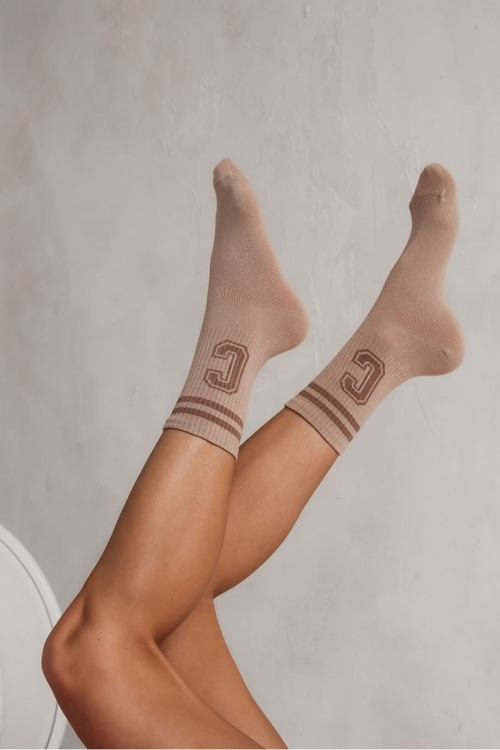 Skarpety Milena 0200.078 Litera C z paskami 37-41