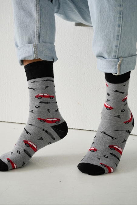 Skarpety Milena Avangard 0125-129 Samochody i Narzędzia 39-46