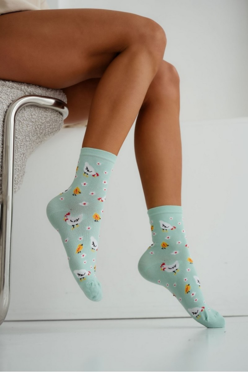 Skarpety Milena 0200-219 Kury i Pisklęta 37-41