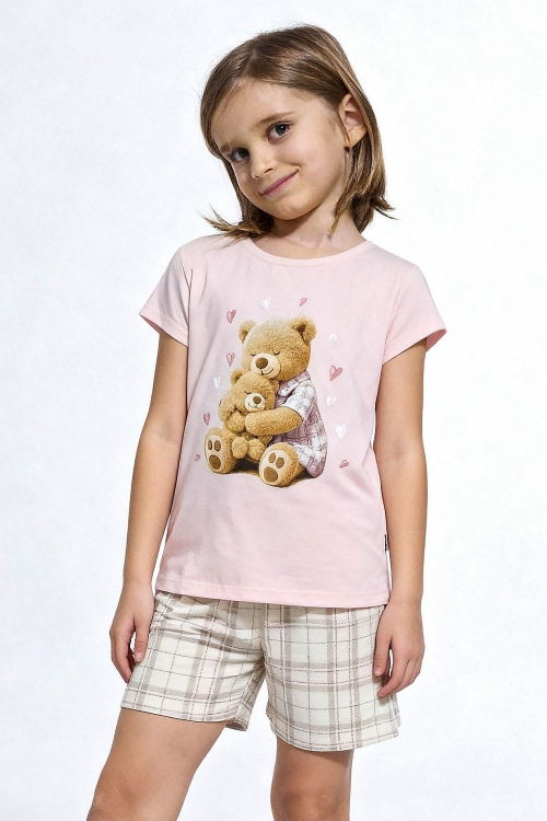 Piżama Cornette Kids Girl 871/115 Hug Me kr/r