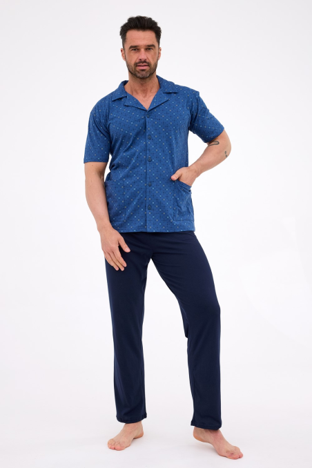 Piżama Cornette 318/57 Various rozpinana  kr/r S-2XL