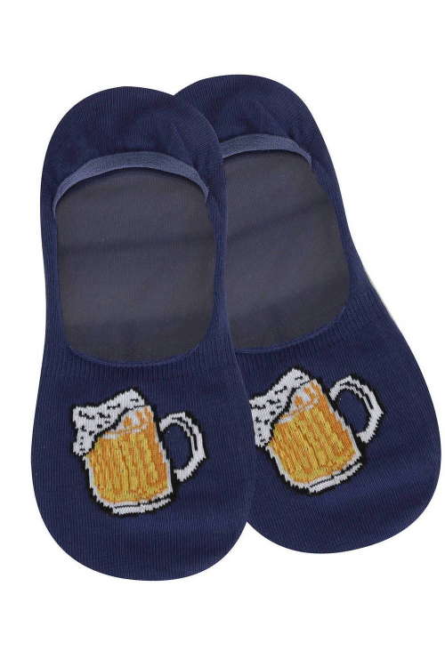 Stopki Wola mokasynka męska wzorowana z silikonem W91.P71