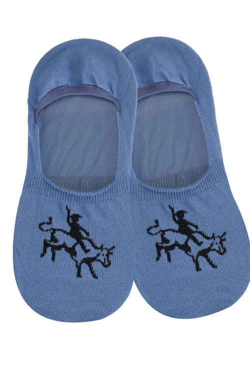 Stopki Wola mokasynka męska wzorowana z silikonem W91.P71