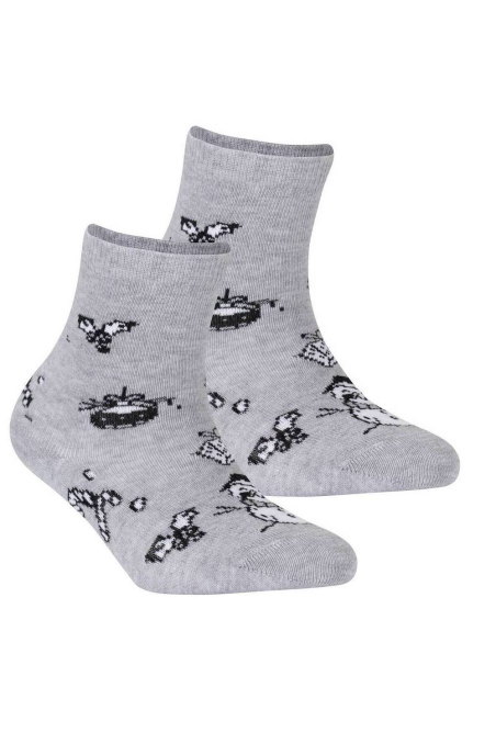 Skarpetki Wola W34.155 świąteczne 6-11 lat