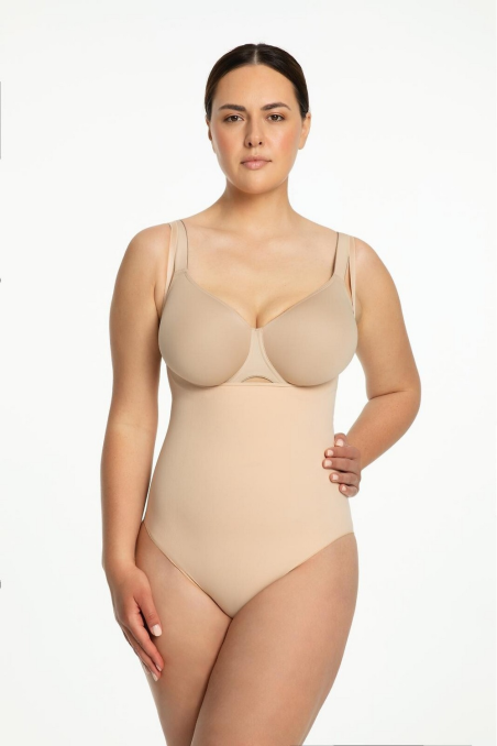 Body Julimex 419 Seamless Wyszczuplające pod biust bezszwowe   S-XL
