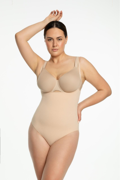 Body Julimex 419 Seamless Wyszczuplające pod biust bezszwowe   S-XL