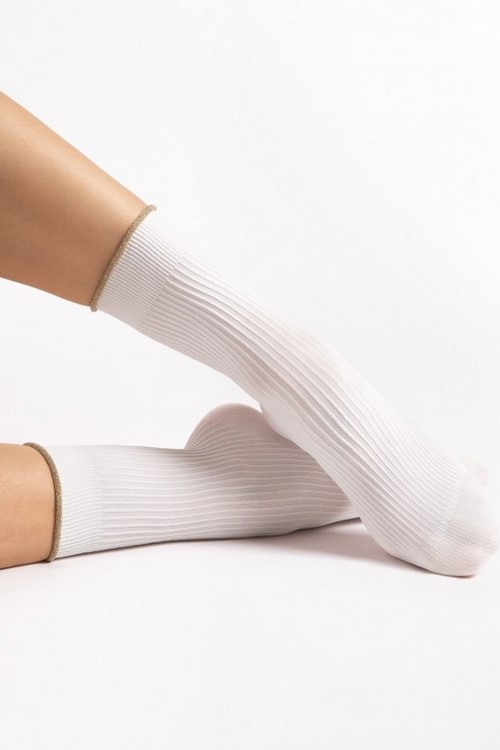 Skarpetki Fiore Sassy G 1195 40 den wzór