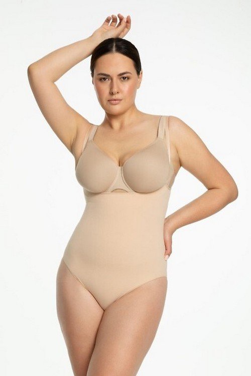 Body Julimex 419 Seamless Wyszczuplające pod biust bezszwowe   S-XL