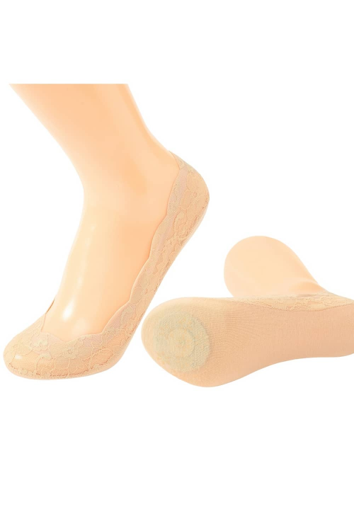 Stopki Be Snazzy ST-43  baletki koronkowe z ABS