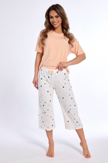 Piżama Cornette damska 798/306 Suzie kr/r  S-XXL