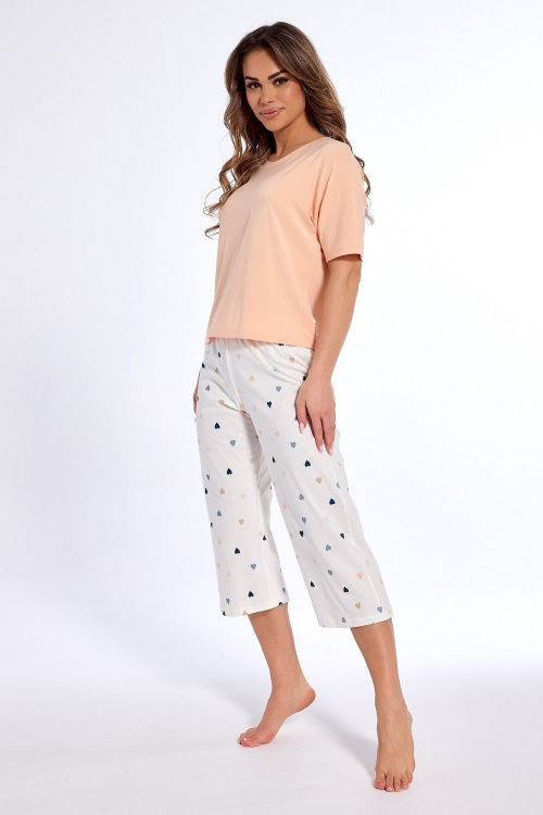 Piżama Cornette damska 798/306 Suzie kr/r  S-XXL