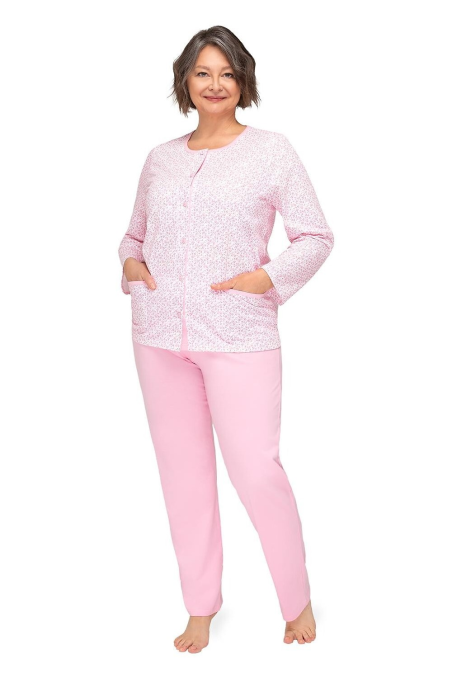 Piżama Martel Kasia III  267 dł/r  M-3XL rozpinana