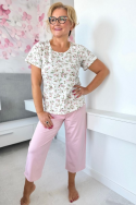 Piżama  Donna  Emilia  3/4 kr/r   S-XXL