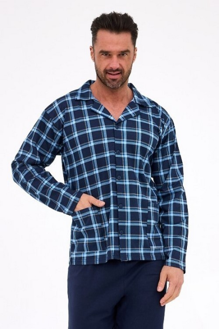 Piżama Cornette 114/81 rozpinana męska dł/r S-XXL