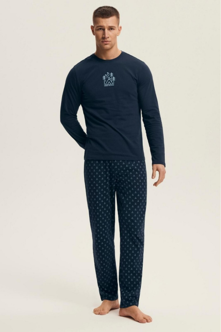 Piżama  Henderson 43478 dł/r Lush  M-3XL