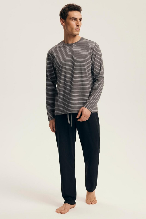 Piżama  Henderson 43455 dł/r New M-3XL