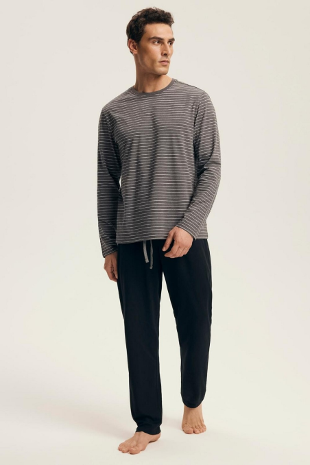 Piżama  Henderson 43455 dł/r New M-3XL