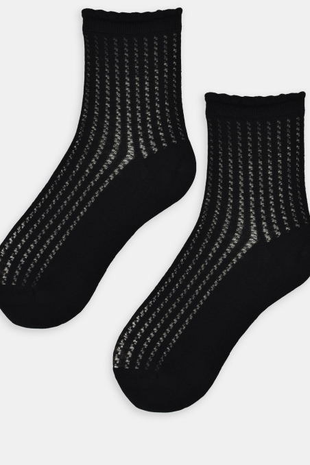 Skarpety Noviti SB126 damskie z jebwabiem jodełka 36-41